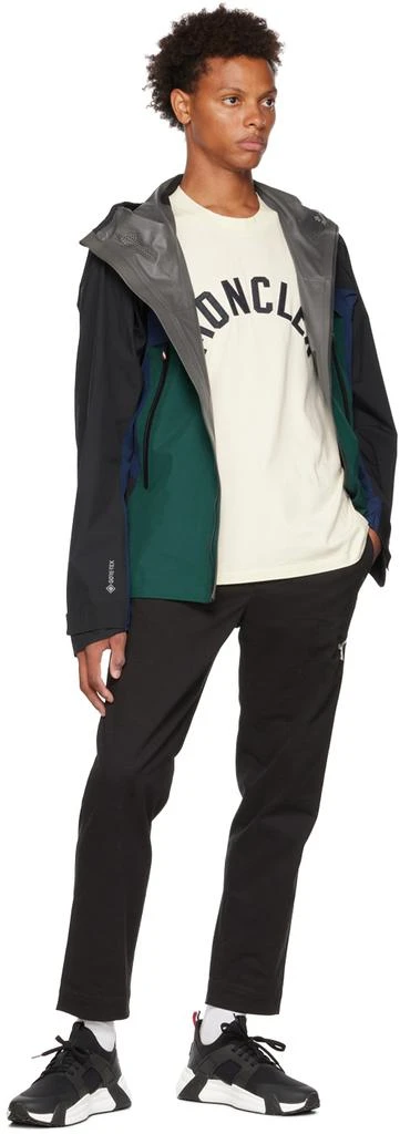 商品Moncler|灰白色徽标 T 恤,价格¥2643,第5张图片详细描述