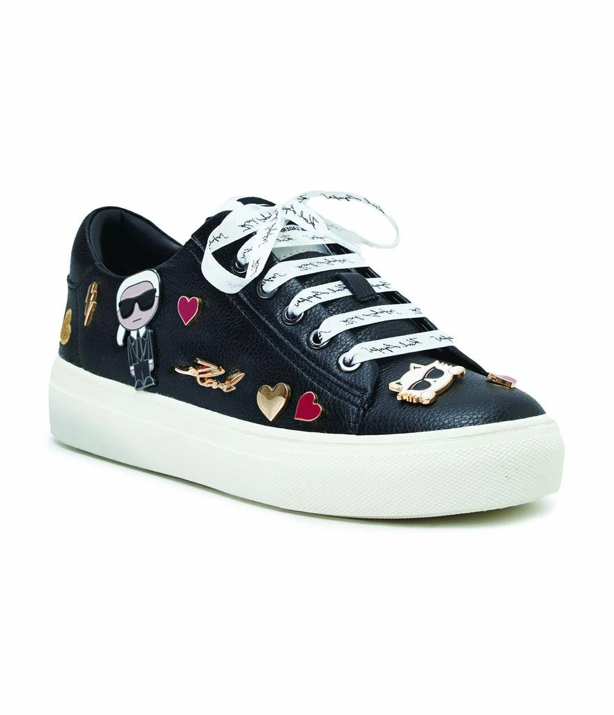 商品Karl Lagerfeld Paris|CATE PINS LACE UP SNEAKER,价格¥1055,第1张图片
