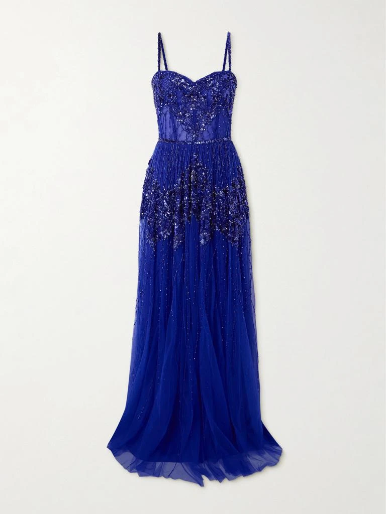 商品Zuhair Murad|带缀饰绢网礼服  - FR38,价格¥30465,第1张图片