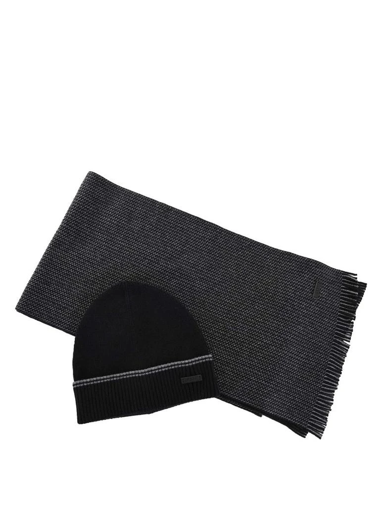 商品Hugo Boss|BOSS  Scarfs Black,价格¥1042,第1张图片