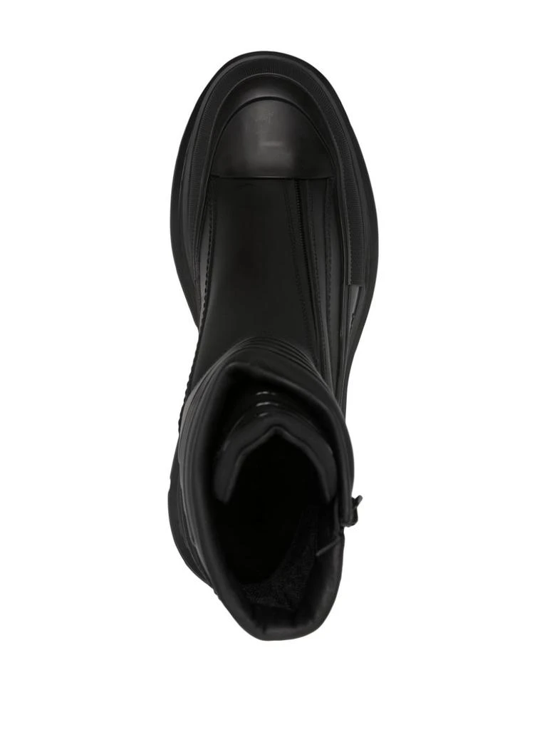 商品Alexander McQueen|ALEXANDER MCQUEEN - Leather Boot,价格¥9167,第2张图片详细描述