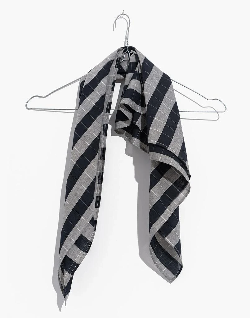 商品Madewell|World of Crow Monochrome Striped Bandana,价格¥279,第1张图片