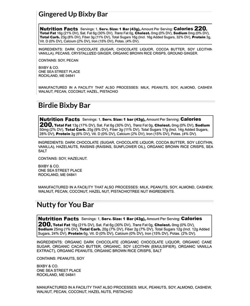 商品Bixby Chocolate|Bixby Bar Gift Box, Set of 12 Bars,价格¥170,第5张图片详细描述