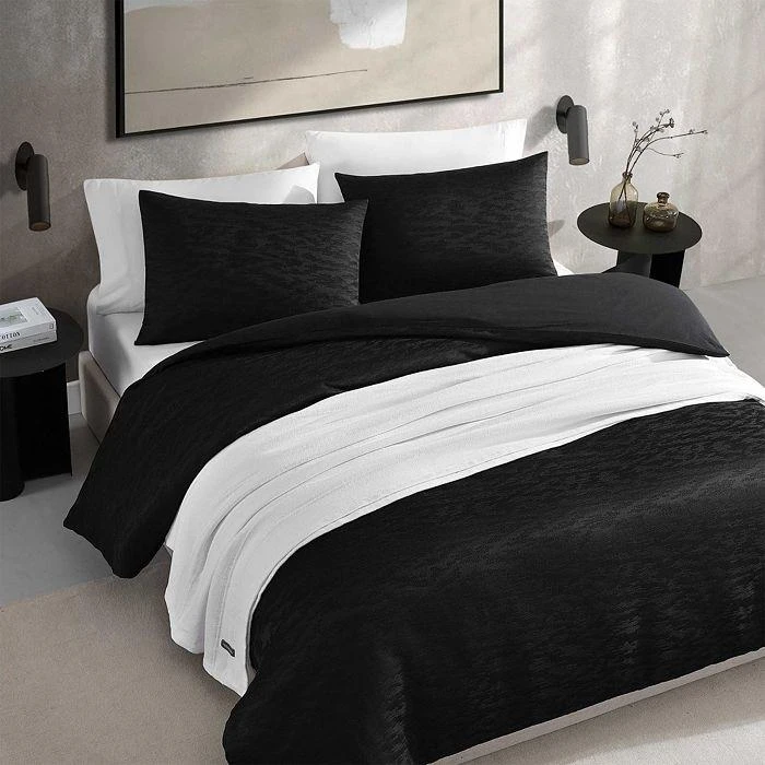 商品Vera Wang|Illusion Textured 3 Piece Duvet Cover Set, Queen,价格¥1285,第1张图片详细描述