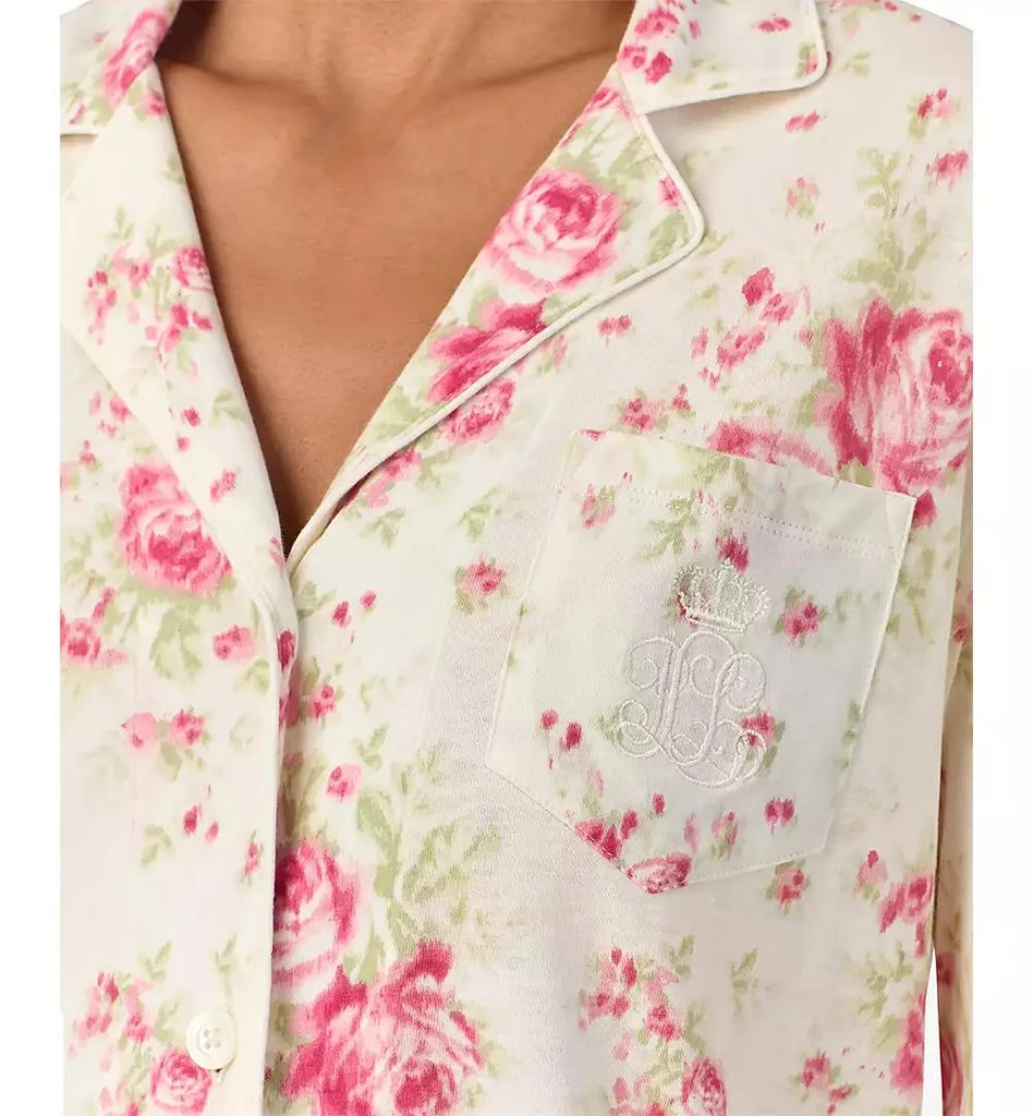 商品Ralph Lauren|Women's Floral Satin Pajama Set,价格¥351,第3张图片详细描述