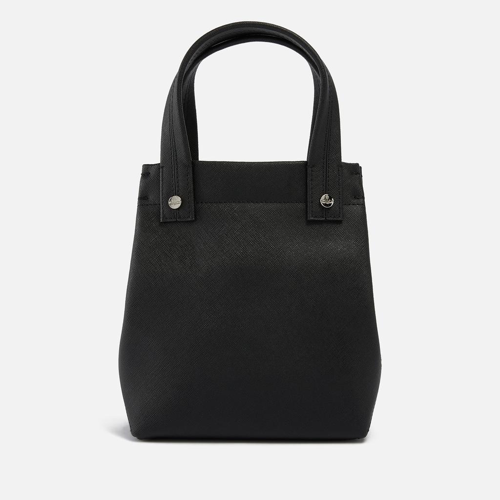 Vivienne Westwood Mini Robin Saffiano Leather Tote Bag商品第3张图片规格展示