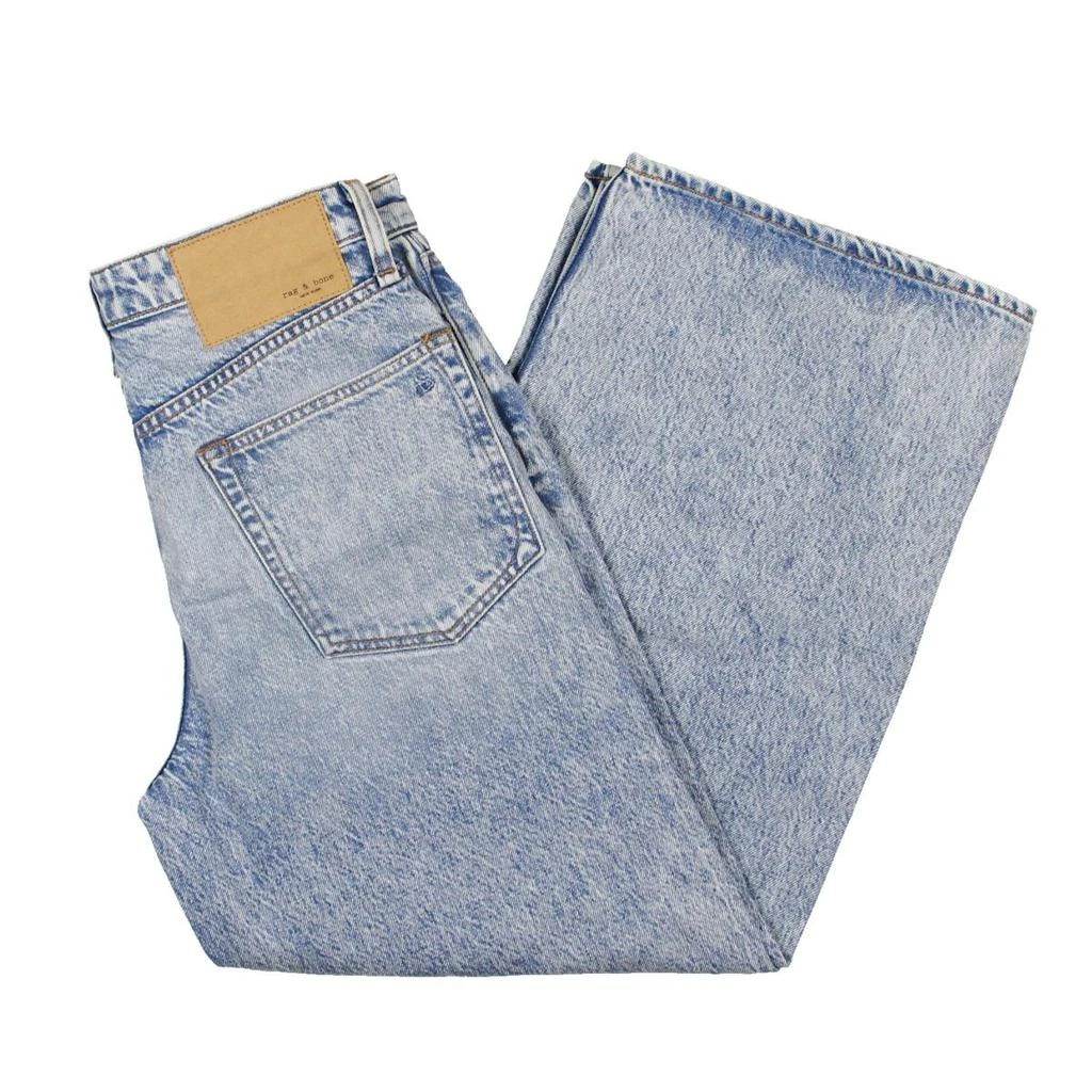 商品Rag & Bone|Rag & Bone Womens Maya High Rise Ankle Wide Leg Jeans,价格¥398,第2张图片详细描述