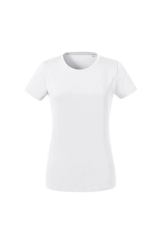 商品Russell|Russell Womens/Ladies Heavyweight Short-Sleeved T-Shirt (White),价格¥125,第1张图片