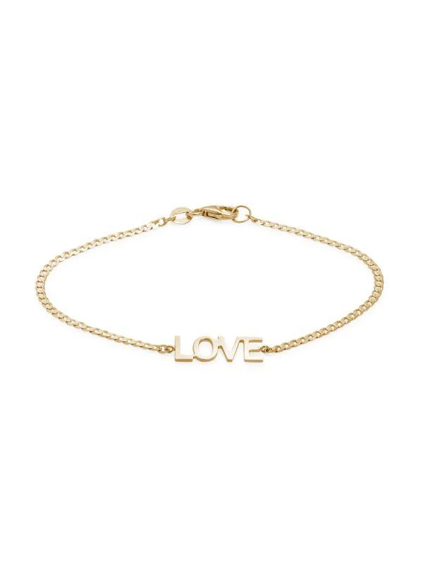 商品Saks Fifth Avenue|14K Yellow Gold Love Bracelet,价格¥1575,第1张图片