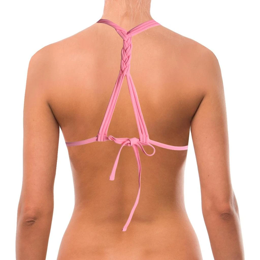 商品RACHEL Rachel Roy|Rachel Rachel Roy Women's Strappy Braided String Bikini Swim Top,价格¥61,第2张图片详细描述