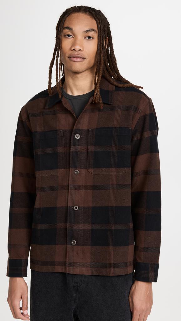 Madewell Indoor Boxy Shirt Jacket Heavy Brushed Flannel商品第2张图片规格展示