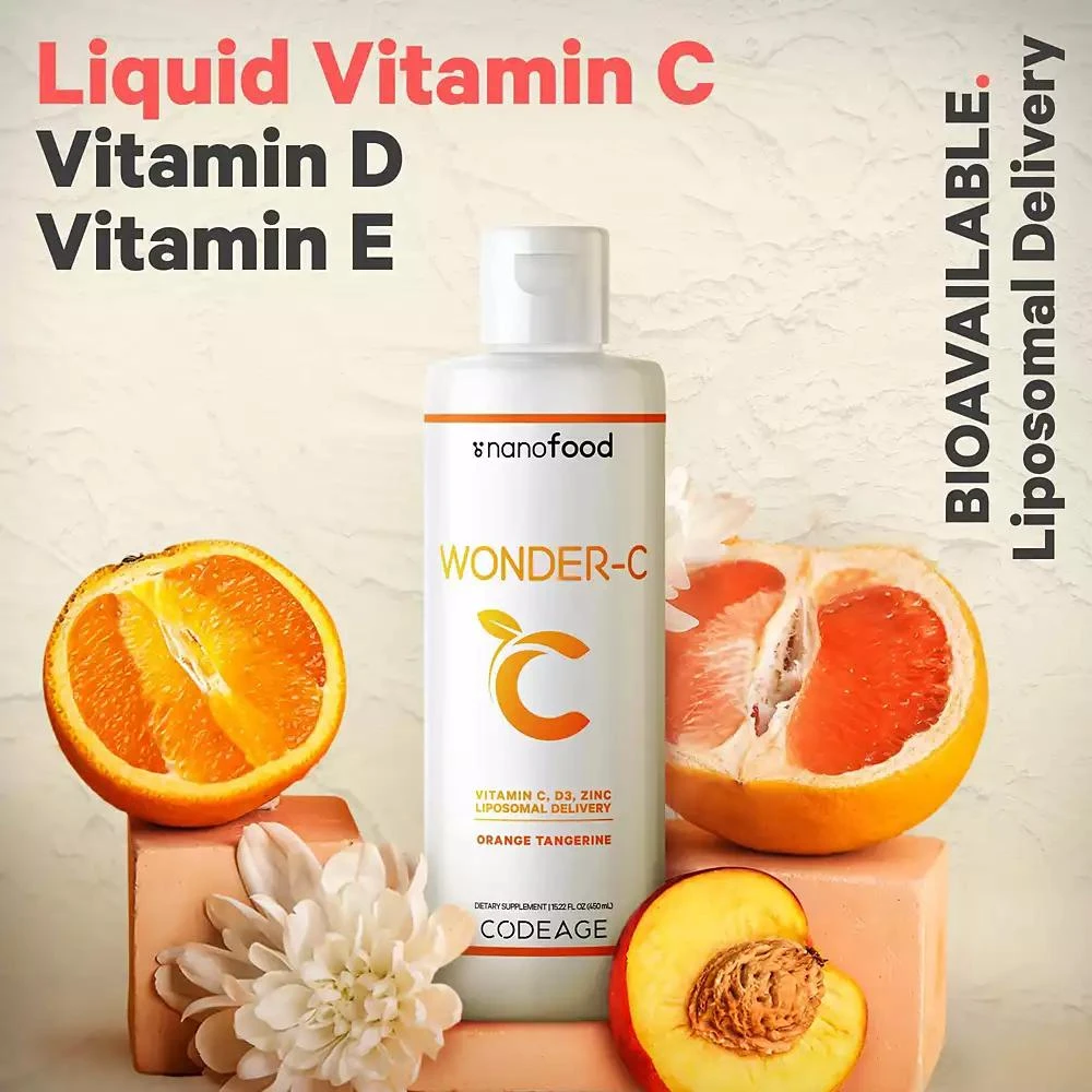 Nanofood Wonder-C Liposomal Vitamin C Liquid Supplement - 16 fl oz 商品