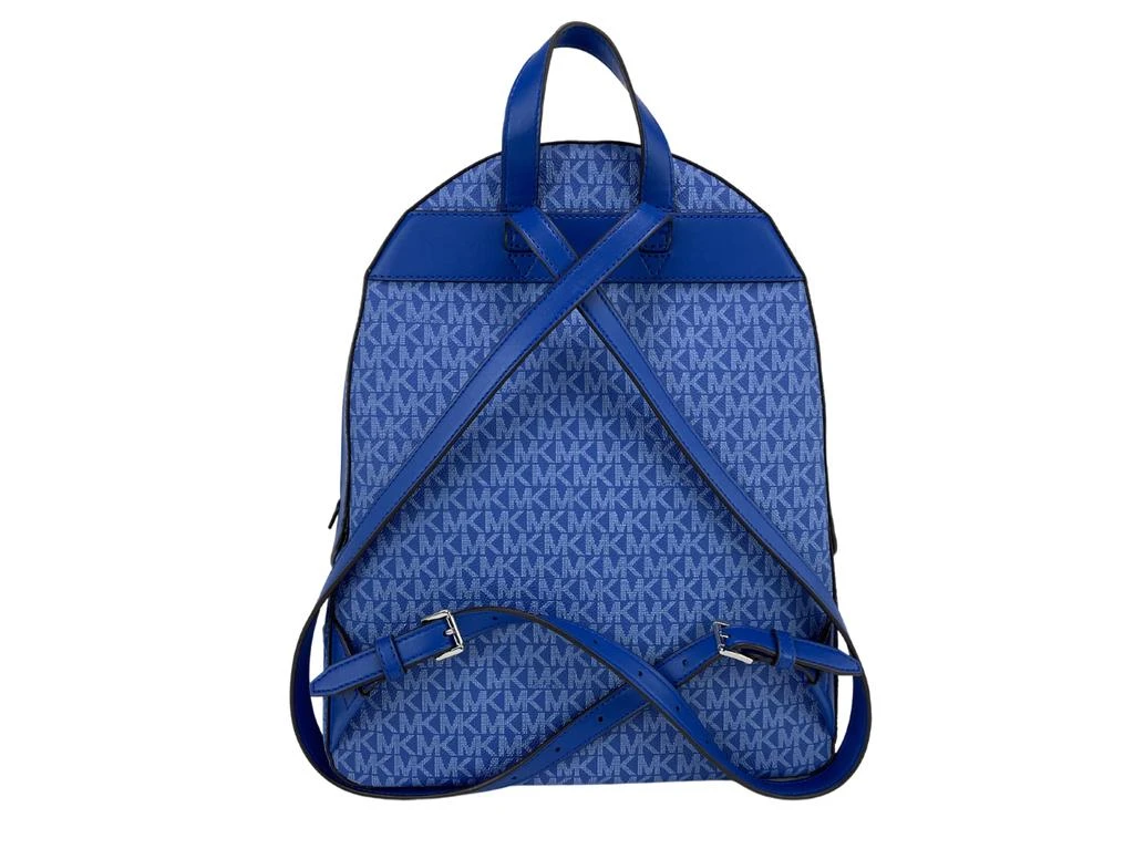 商品Michael Kors|Michael Kors Jaycee Electric blue Large Zip Pocket Backpack BookWomen's Women's Bag,价格¥3819,第3张图片详细描述