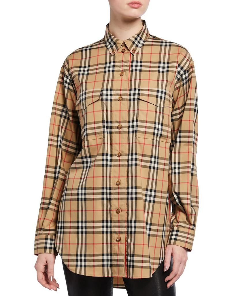 商品Burberry|Turnstone Check Shirt,价格¥4875,第1张图片