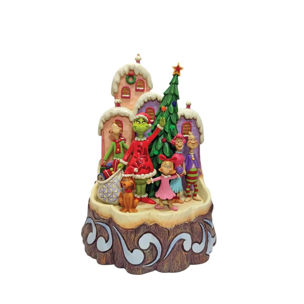 商品The Grinch By Jim Shore|The Grinch By Jim Shore Grinch Carved By Heart Fig,价格¥820,第2张图片详细描述
