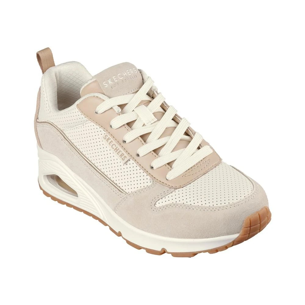 商品SKECHERS|Women's Street Uno 2 Much Fun Casual Sneakers from Finish Line,价格¥641,第1张图片