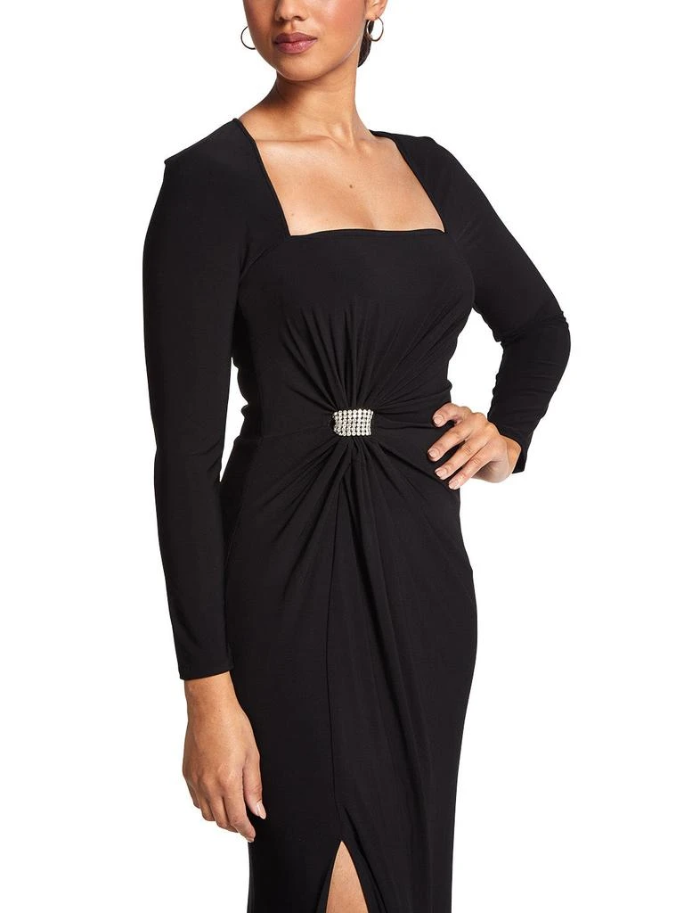商品Vince Camuto|Long Sleeve Raglan Gown With Front Knot,价格¥378,第4张图片详细描述