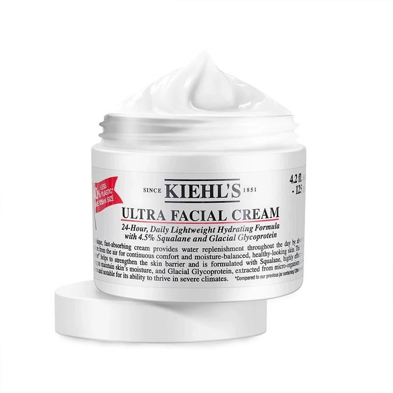 商品Kiehl's|KIEHL'S 科颜氏高保湿面霜125ml补水提亮滋润修复屏障神经酰胺【香港直邮】,价格¥224,第1张图片