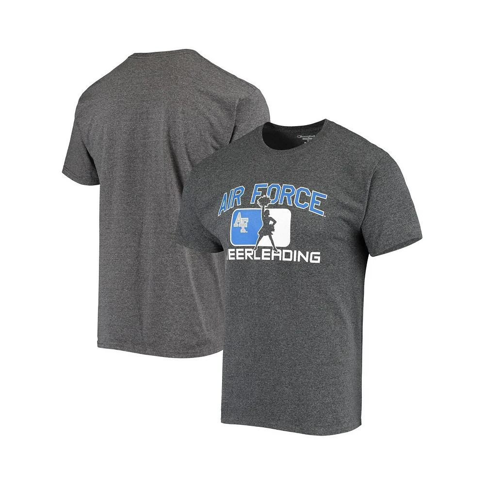 商品CHAMPION|Men's Heather Charcoal Air Force Falcons Cheerleading T-shirt,价格¥150,第1张图片