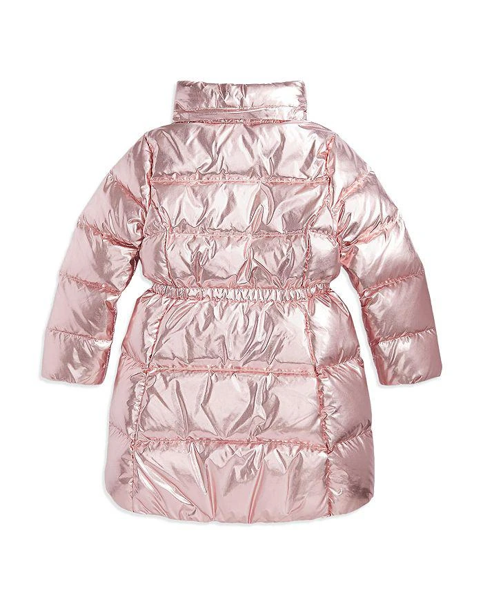 商品Ralph Lauren|Girls' Metallic Water-Repellent Down Coat - Little Kid, Big Kid,价格¥1365,第4张图片详细描述