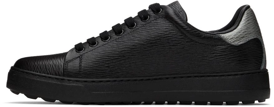 商品Salvatore Ferragamo|Black Gancini Sneakers,价格¥2404,第3张图片详细描述