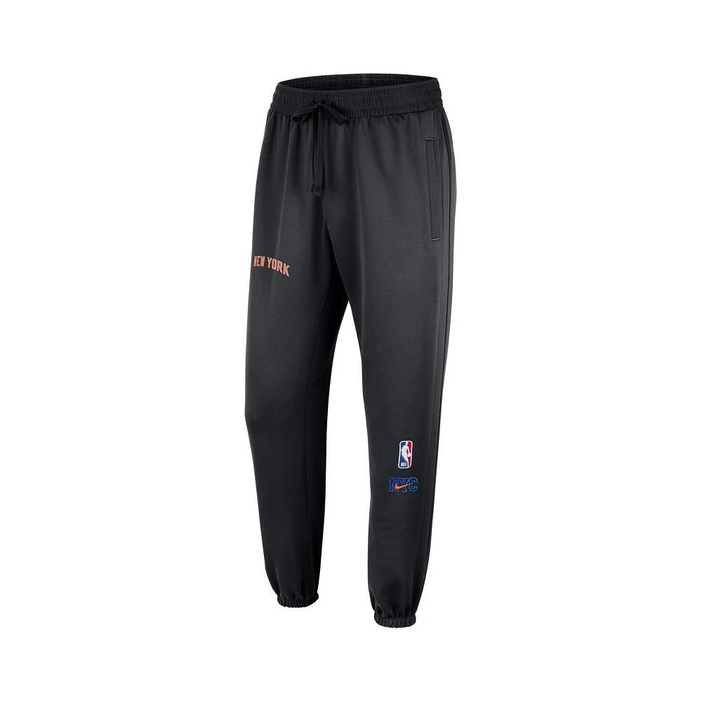 商品NIKE|Men's Black New York Knicks 2022/23 City Edition Showtime ThermaFlex Sweatpants,价格¥687,第2张图片详细描述