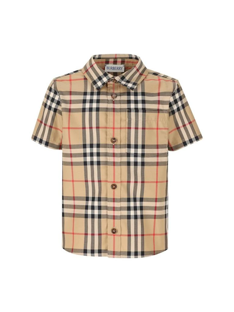 商品Burberry|Burberry Kids Shirts,价格¥930,第1张图片