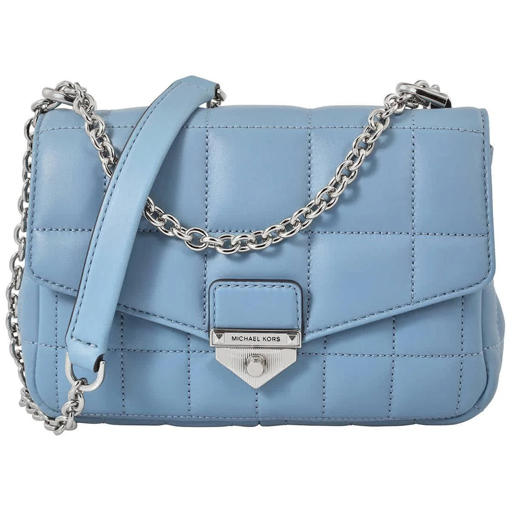 商品Michael Kors|Michael Kors Ladies SoHo Small Quilted Leather Shoulder Bag - Chambray,价格¥1640,第2张图片详细描述