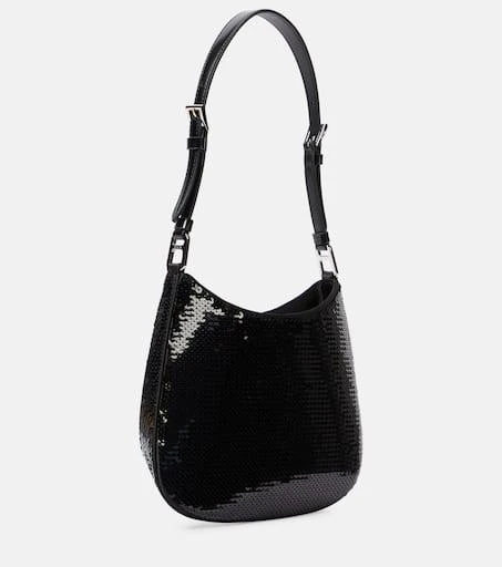 商品Prada|Cleo Small sequined shoulder bag,价格¥20462,第4张图片详细描述