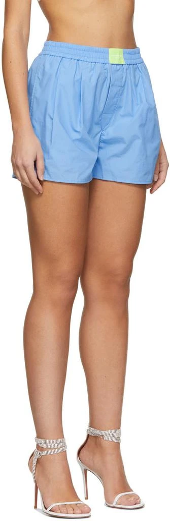商品Alexander Wang|Blue Boxer Shorts,价格¥688,第2张图片详细描述