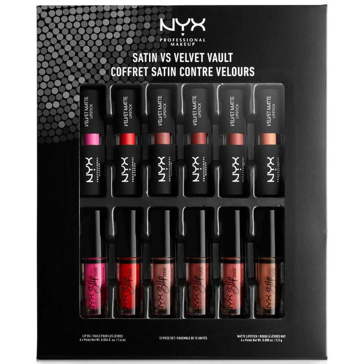 商品NYX Professional Makeup|12支唇膏套装 - 梅西独售,价格¥94,第1张图片