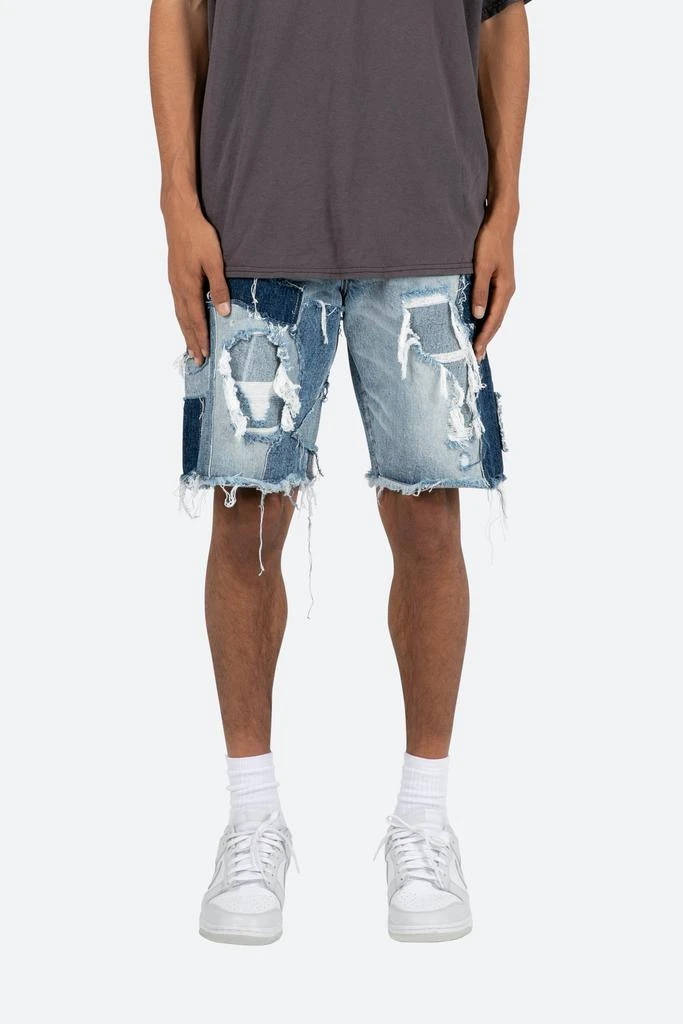 商品MNML|R464 Denim Shorts - Blue,价格¥211,第1张图片