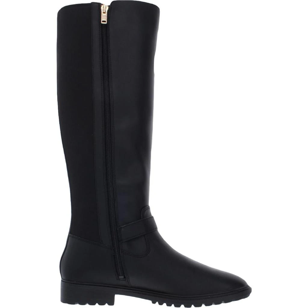 商品Coach|Coach Womens Farrah II Faux-Leather Zipper Knee-High Boots,价格¥612,第2张图片详细描述