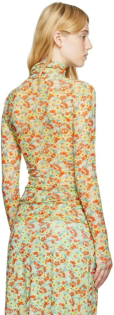 商品Ganni|绿色 Floral 高领衫,价格¥908,第3张图片详细描述