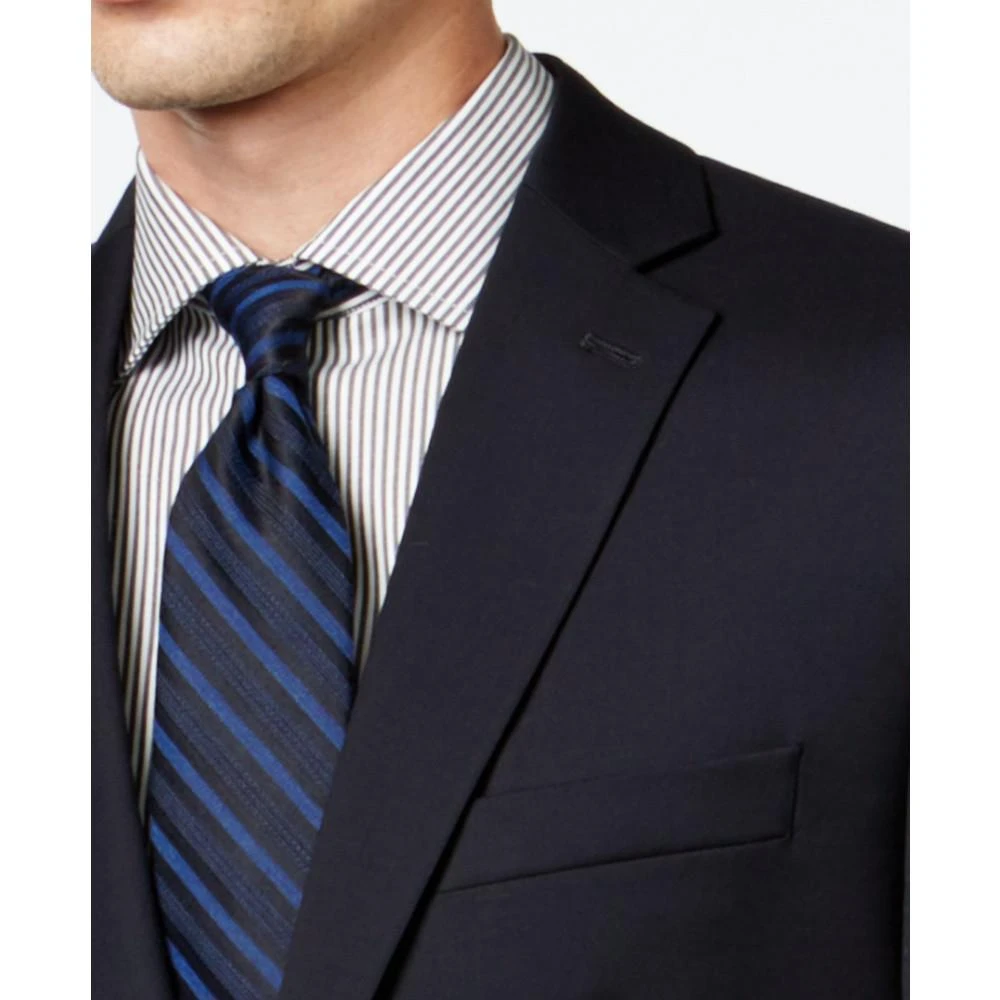 商品Calvin Klein|Solid Navy Slim-Fit Suit,价格¥1482,第2张图片详细描述
