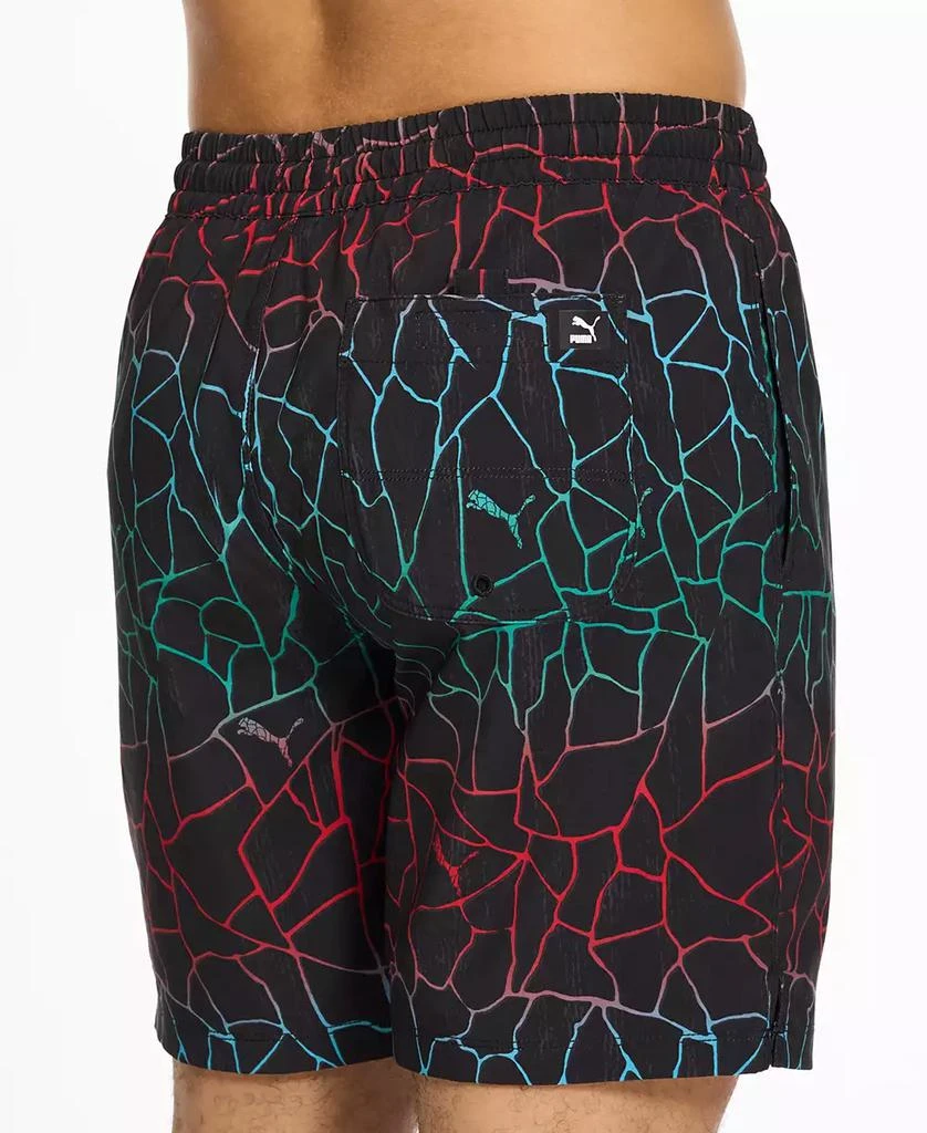 商品Puma|Men's Swim Novelty 7" Swim Trunks,价格¥250,第4张图片详细描述