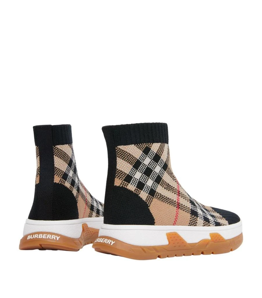 商品Burberry|Vintage Check Sock Sneakers,价格¥3070,第3张图片详细描述