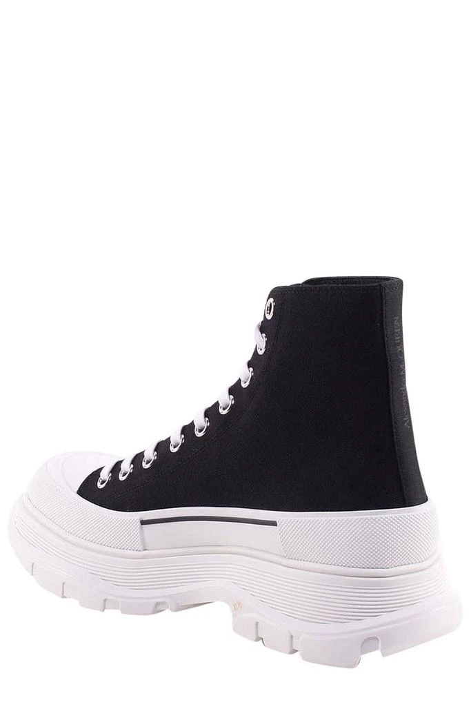 商品Alexander McQueen|Alexander McQueen Tread Slick Lace-Up Sneakers,价格¥3545,第3张图片详细描述