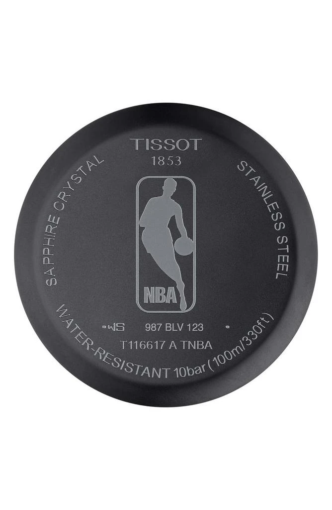商品Tissot|天梭 速驰系列NBA运动石英手表男表 45mm骑士队T116.617.36.051.01,价格¥1753,第4张图片详细描述