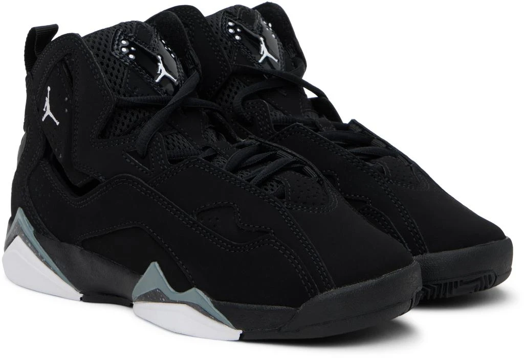 商品Jordan|黑色 Jordan True Flight 儿童高帮运动鞋,价格¥782,第4张图片详细描述