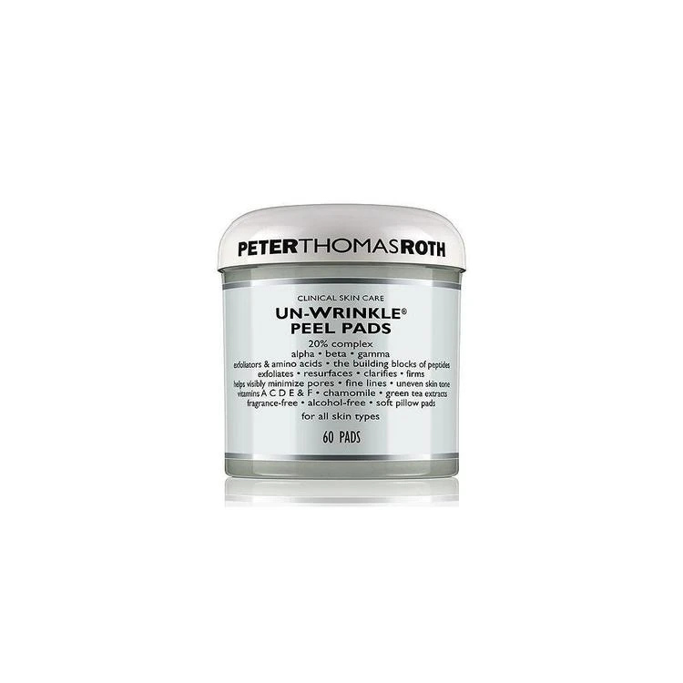 商品Peter Thomas Roth|抗皱去角质再生棉片 - 60片,价格¥337,第1张图片