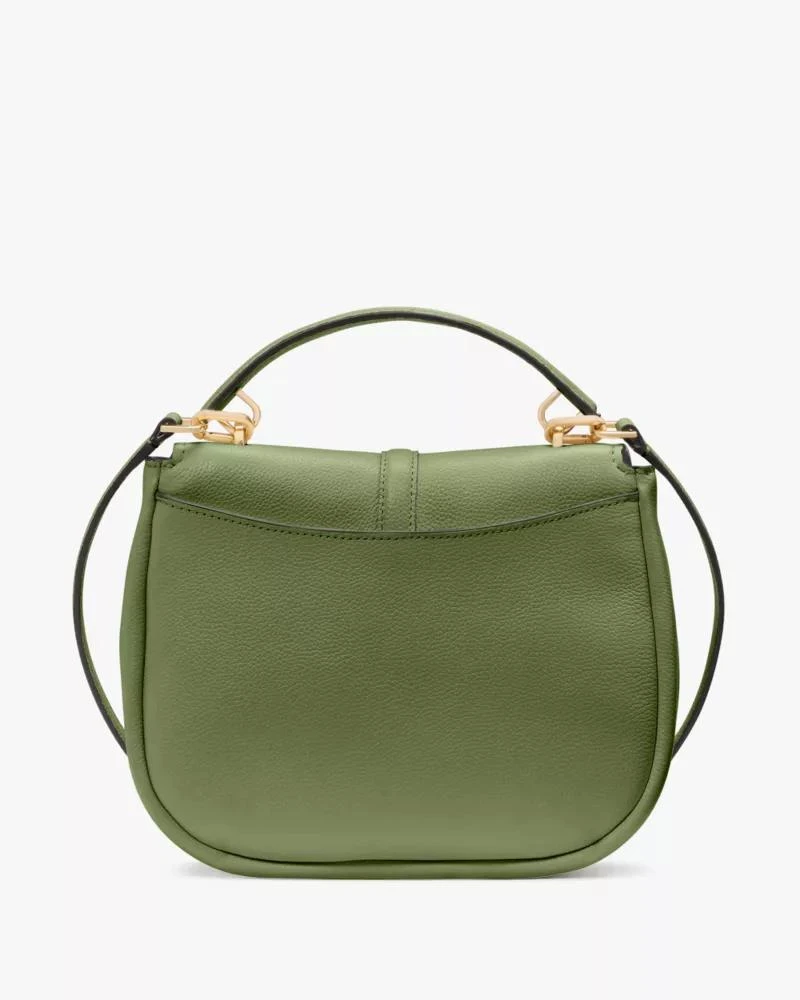 Kayla Pebbled Leather Saddle Bag 商品