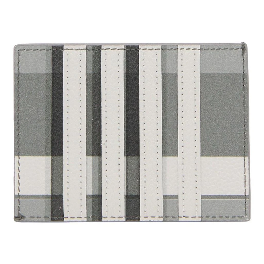 商品Thom Browne|Thom Browne Logo-Tag Check-Pattern Cardholder,价格¥1246,第2张图片详细描述