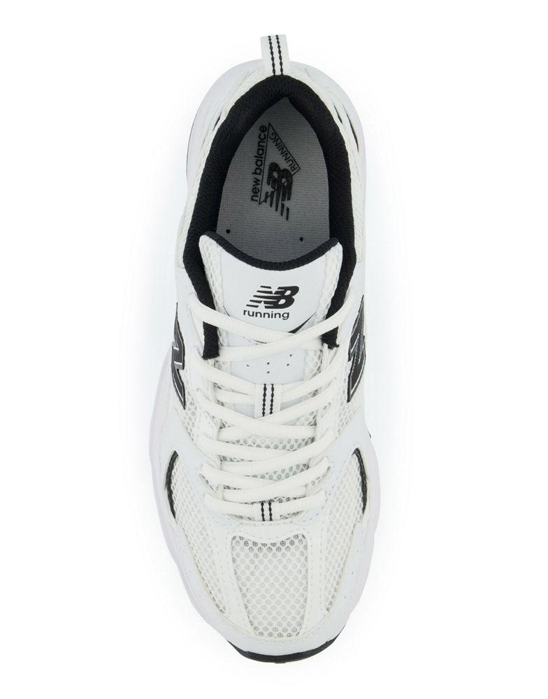 New Balance 530 trainers in white and black商品第3张图片规格展示