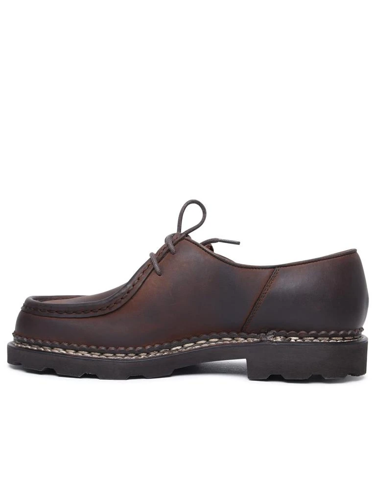 商品Paraboot|michael Brown Leather Derby Shoes,价格¥2969,第3张图片详细描述