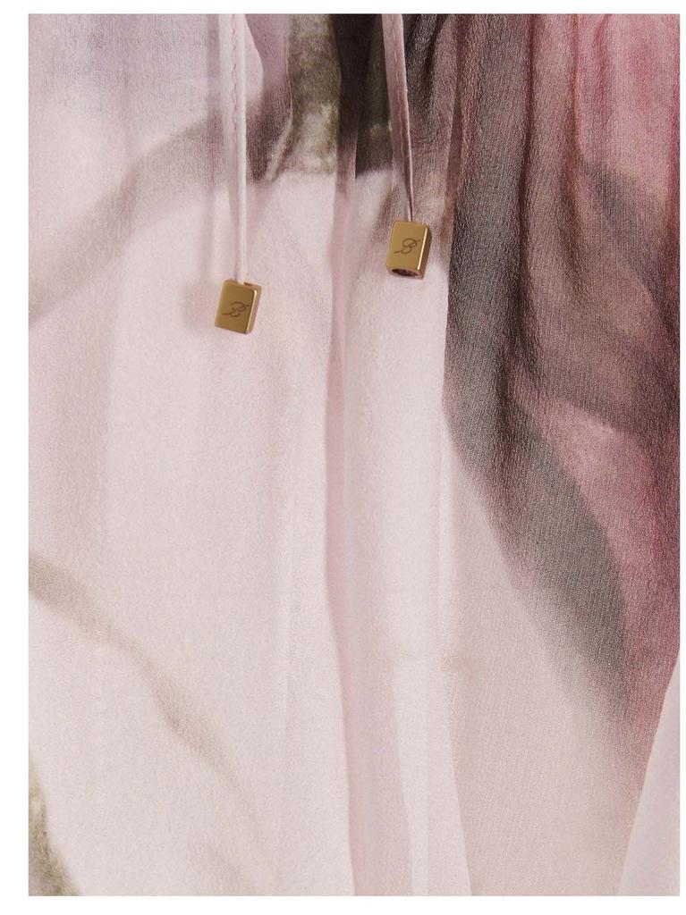 商品BLUMARINE|Floral silk bloshirt,价格¥10930,第6张图片详细描述