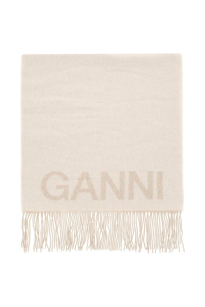 商品Ganni|Ganni Logo Scarf,价格¥601,第1张图片