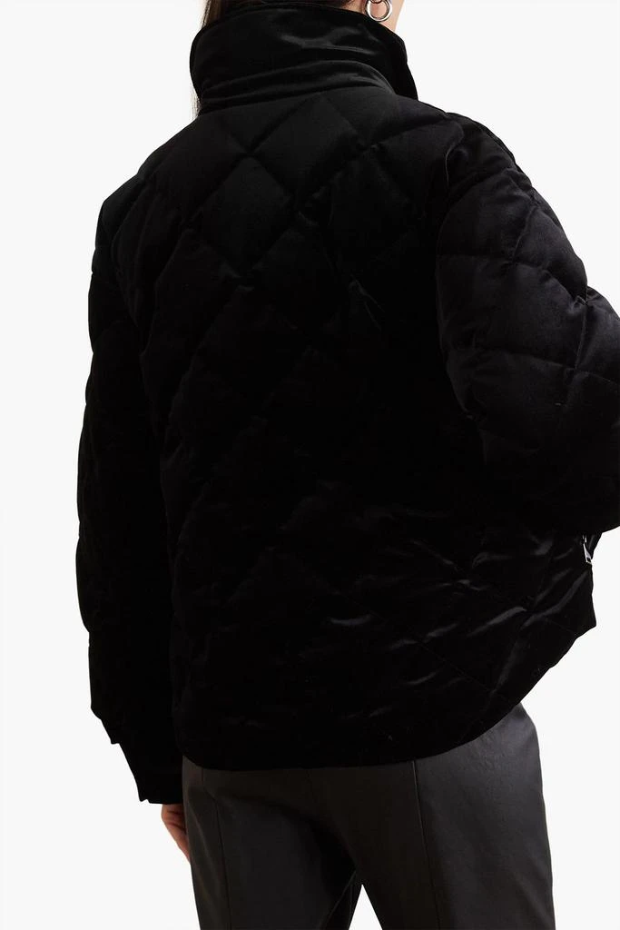 商品Bogner|Shell-trimmed quilted velvet ski jacket,价格¥5721,第5张图片详细描述