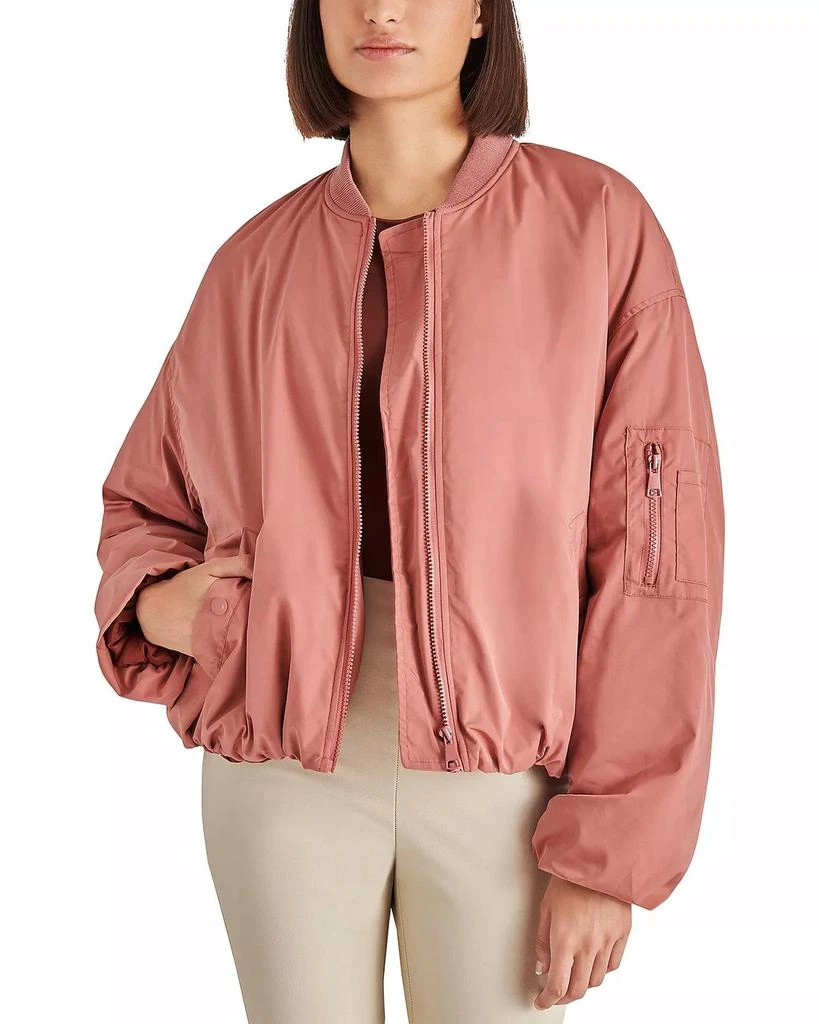 商品Steve Madden|Vida Bomber Jacket In Rose,价格¥500,第1张图片