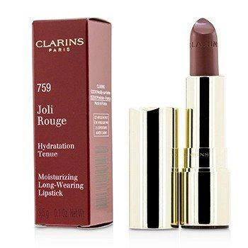 商品Clarins|Joli rouge (long wearing moisturizing lipstick) - # 759 woodberry ,价格¥132,第1张图片